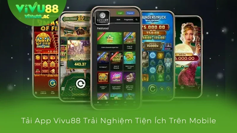 App vivu88 Trải nghiệm chơi game tiện ích trên IOS, Android