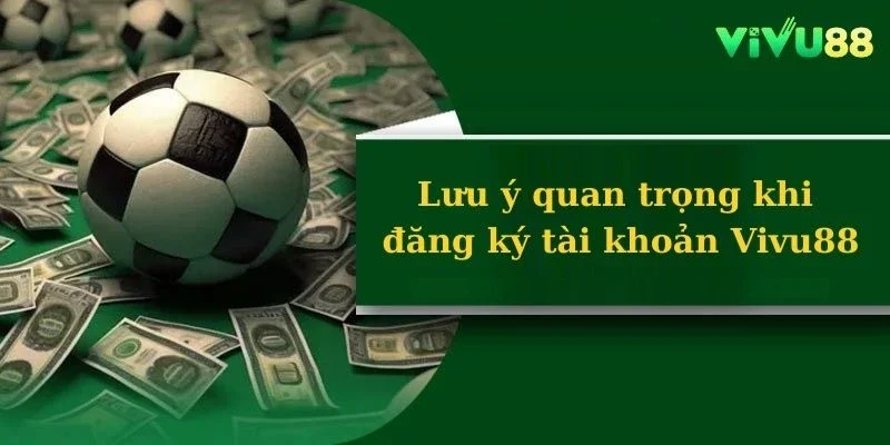 Điều kiện đăng ký tài khoản Vivu88