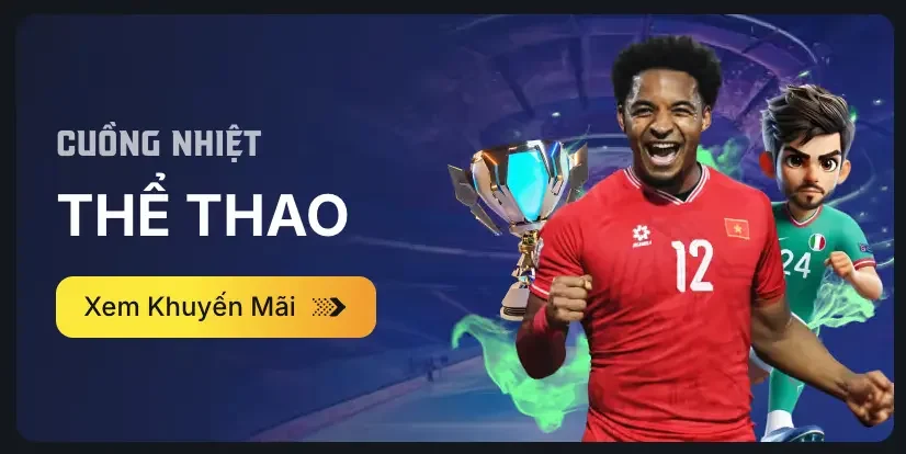 Cá cược thể thao cùng vivu88 nhận ngay khuyến mãi 1,6%
